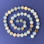Calcite Beads Smooth Ball 8mm+ on Thread, Length 39cm+