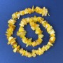 Amber Chip Beads 11x5mm+- on Thread, 38cm+ Length