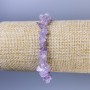 Amethyst Chip Bracelet, 8x2mm± beads, 18cm± length, elastic