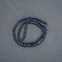 Natural Aventurine Bead Strand Blue Sand Faceted Rondelle, 4x2.5mm, length 39cm +
