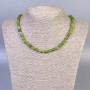 Jadeite Beaded Necklace with Smooth Round Beads 6mm diameter ±, length 45cm ± with clasp