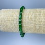 Chrysoprase Barilo Bead Bracelet, diameter 8×6mm, length 18cm, stretch