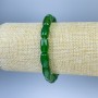 Chrysoprase Barilo Bracelet, 11×8mm beads, 18cm length ± stretch