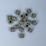 Bronze Bead Inlay Bead, metal color Bronze, diameter 5x5mm± hole diameter 3mm± packaging 40 pcs