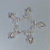 Pendant Frog color: silver, size 20×13×3 mm ±, hole diameter 1.5 mm ±, packaging 20 g (~18 pcs)