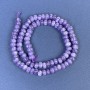 Lepidolite Rondelle Beads 6x4mm on Thread, 38cm+ Length