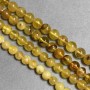 Amber beads smooth round bead 5, 5-7 mm+- on a string, length 38 cm+
