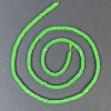 Variscite Beads Square Rondelle 2.5×1mm on Thread, 39cm+ length