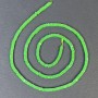 Variscite Beads Square Rondelle 2.5×1mm on Thread, 39cm+ length
