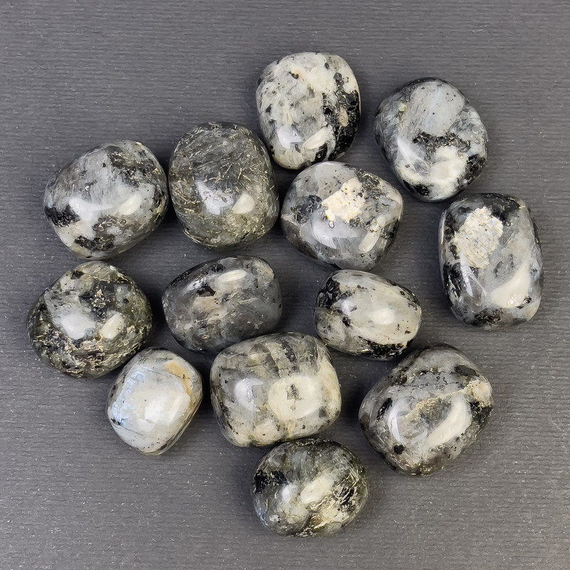 Labradorite Natural StoneProcessed Nuggets Faceted Without Hole 18-21x18 mm (+-) (per 100 g +/-)