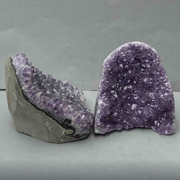 Price per 100g. Natural Amethyst Druse Geode—Weight from 500g