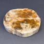 Price per 100g. souvenir natural stone sectioned petrified wood, dimensions ~ 90x80x23mm± ~weight 250g