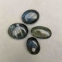 Price per 100g. Souvenir natural Labradorite drop shape, approx 20x30x40mm +- weight from 20g