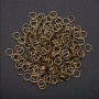 Jump Ring, 7 mm Diameter, Bronze, 500 g Pack