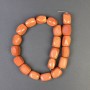 Adventurine Beads "Gold Sand" Faceted 20x15mm± on Thread, 40cm+ length