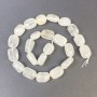 Rock Crystal Beads Briolette 14x11mm on Thread, 40cm+ Length