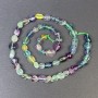 Fluorite Beads Faceted 7×6mm on Thread, 42cm+ Length