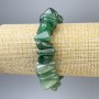 Jade Bead Bracelet 17x7 mm, elastic, length 18 cm