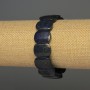 Lapis Lazuli Bracelet Link, diameter 18x13mm +-, length 18cm +-, stretch