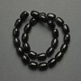 Agate Barillo Beads, 14x10mm, on thread, 39cm+ length