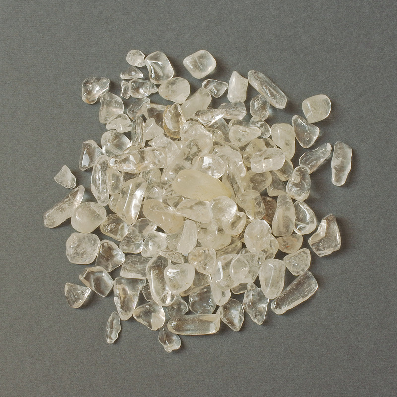 Natural Stone Rock Crystal Chip Without Hole 10-14×7-9mm+- (per 100g+-)