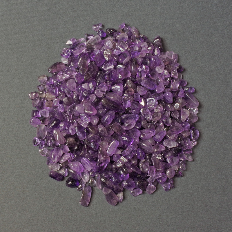 Natural Amethyst Chip without Hole 5-11×4mm+- (per 100g+-)