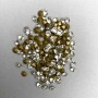 Rhinestones stones color white, diameter 3.2 (+/-) mm pack / 4g (+/-)