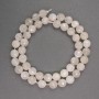 Adularia Natural Stone Beads, Faceted Round 8mm, Length 39cm