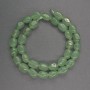 Jade Beads, Tumbled, 9x11mm, Length 39cm