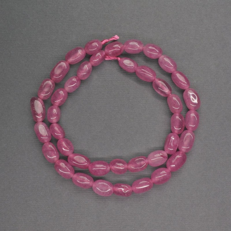 Tourmaline Faceted Beads, 6x9 mm, 38 cm strand