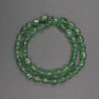 Green Aventurine Tumbled Beads 6×9 mm, 39 cm length