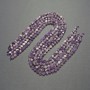 Amethyst Beads, Natural Stone, Assorted Colors, Faceted, 6 mm diameter, 39 cm length