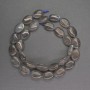 Labradorite Beads Oval Natural Stone, 10×15×6 mm ±, Length 41 cm ±