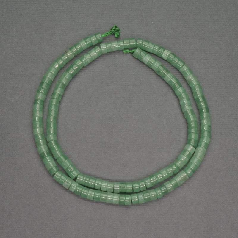 Natural Jade Beads Rondelle 4x2mm, length 38cm