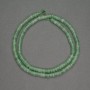 Natural Jade Beads Rondelle 4x2mm, length 38cm