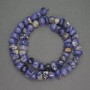Sodalite Natural Stone Beads Tumbled, 8mm diameter+, 40cm necklace length+