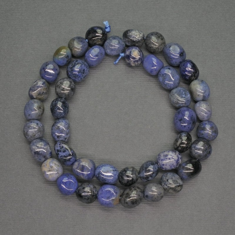 Sodalite Beads, Faceted, 9mm diameter, 39 cm length