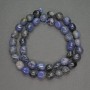 Sodalite Beads, Faceted, 9mm diameter, 39 cm length