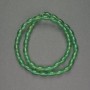 Chrysoprase Barrel Beads, 6×9 mm, natural stone, 38 cm length