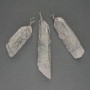 Pendant of Rock Crystal in Weave 65x55x18mm+-assortment sizes
