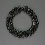 Agate Beads - Faceted Round 8mm on Thread, Length 37cm+
