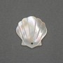 Pendant with Natural Mother-of-Pearl, Shell 22x22mm