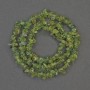 Chrysoprase Beads, chip shape, 5x3 mm +/- on thread, length 40 cm+