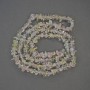 Assorted Beads on Thread, chip, diameter 6-10x2-4 mm, length 80 cm+