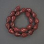 Tourmaline Beads Drop, 18x13 mm, on a thread, length about 38 cm