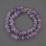 Amethyst Beads Chip 10x3mm on Thread, 39cm+ length