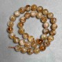 Natural Citrine Beads Smooth Round 10mm Diameter, Length 39cm+/-