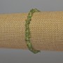 Bracelet Chrysoprase Chip, diameter 5×3mm +-, length 18cm +- stretch