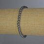 Bracelet Terahertz Smooth Bead, diameter 5mm±, length 18cm±, stretch