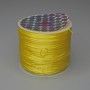 Crafting Elastic Cord Bobbin Yellow Color, 30m
